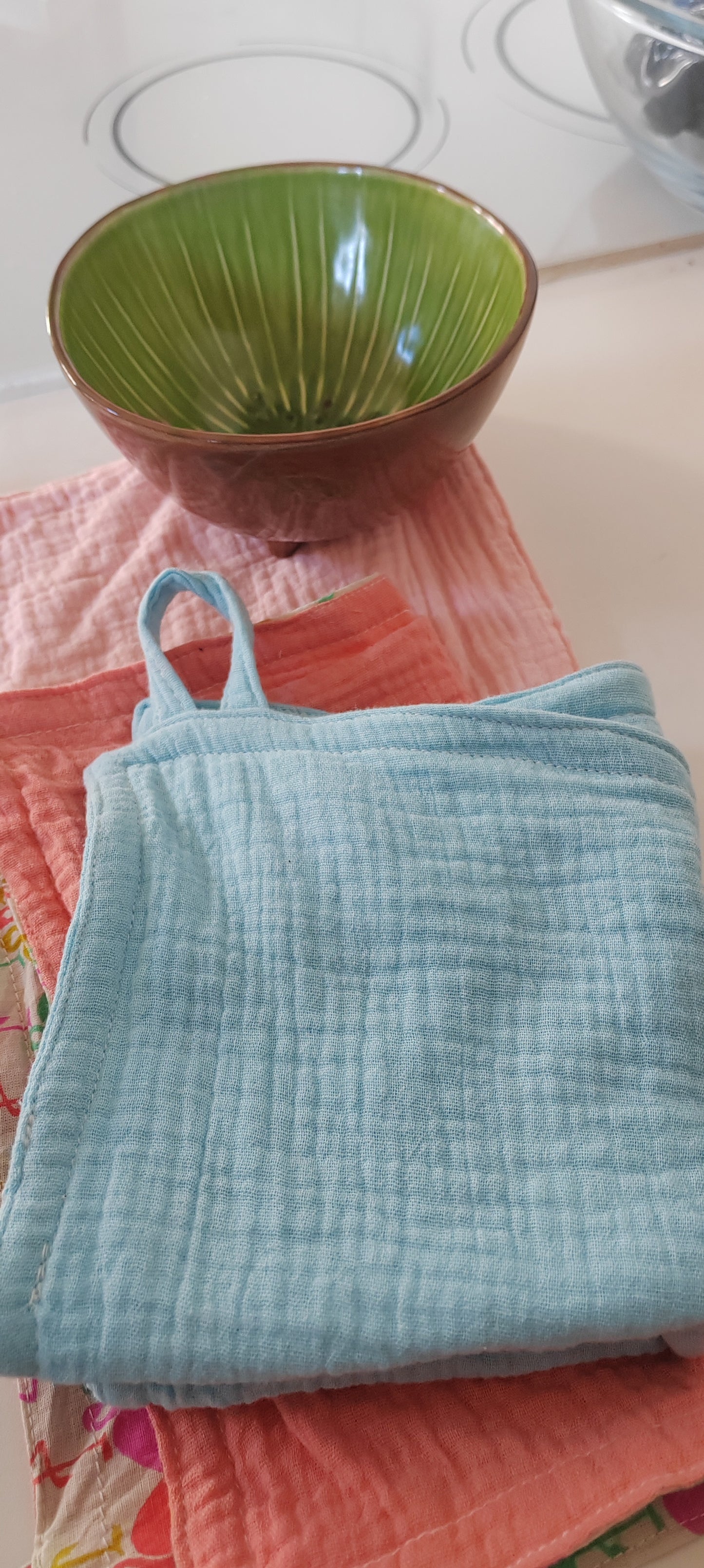 Double Gauze Cotton Dish Towel β Soft, Absorbent, Double Layer Kitchen Towel