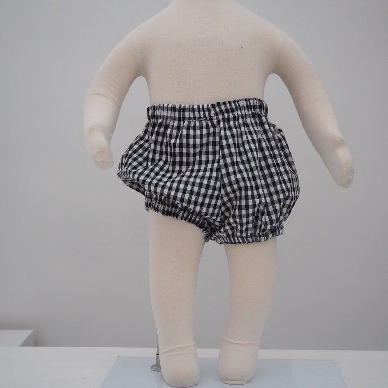 Gingham baby bloomers