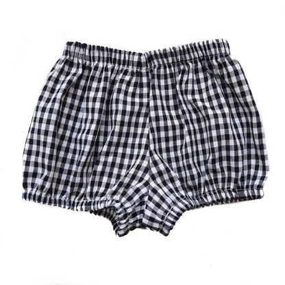 Gingham baby bloomers